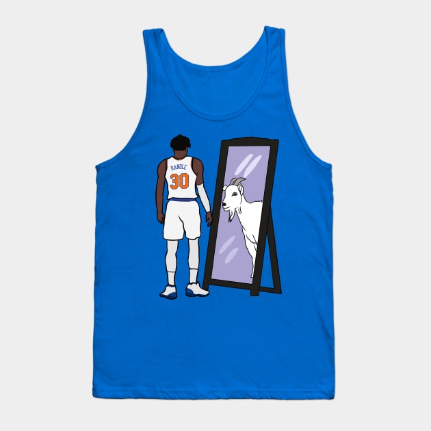 Julius Randle Mirror GOAT Tank Top by rattraptees